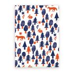 Nishi Shuku Clear document Folder Project Pockets for A4 size  - Forest