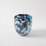 Cobblestone Glass - Set of 2, Light Blue